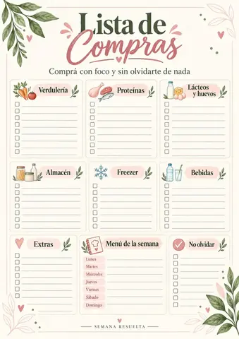 Lista de compras real