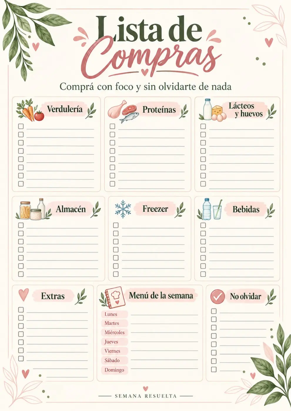 Lista de compras real