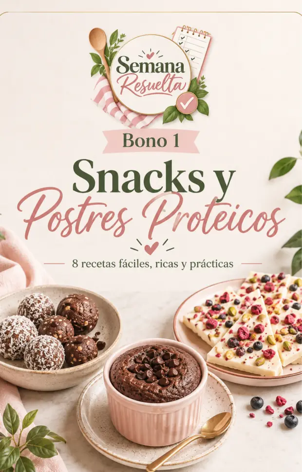 Bono Snacks y Postres Proteicos